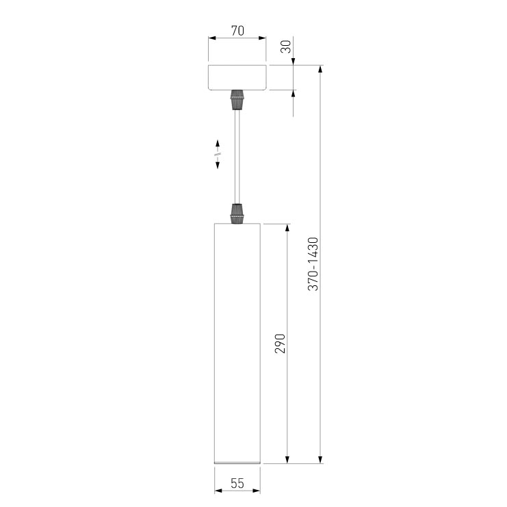 Подвесной светильник Elektrostandard Single 4690389178818 50161/1 LED a057418 в Санкт-Петербурге