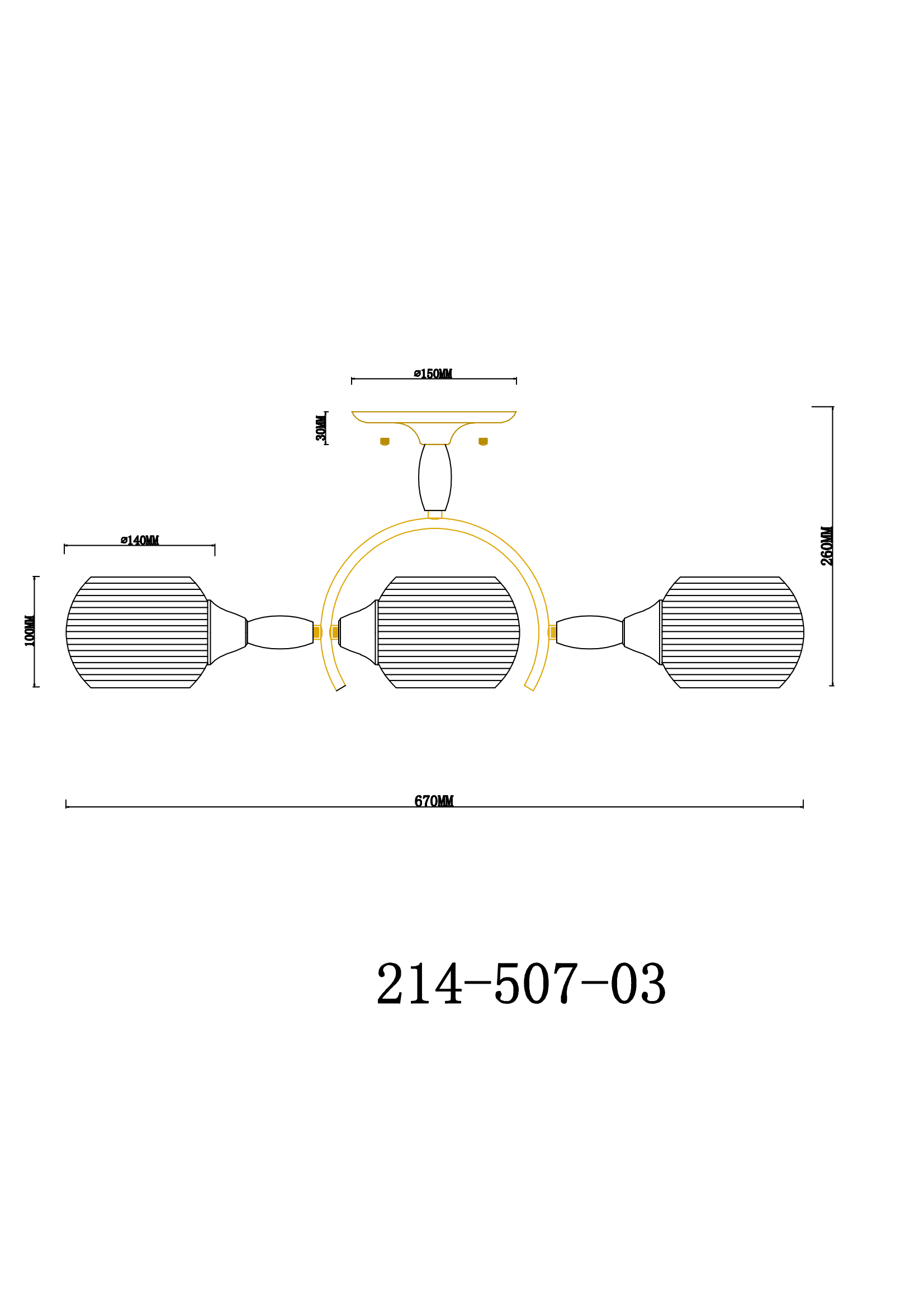 Потолочная люстра Velante 214-507-03 в Санкт-Петербурге