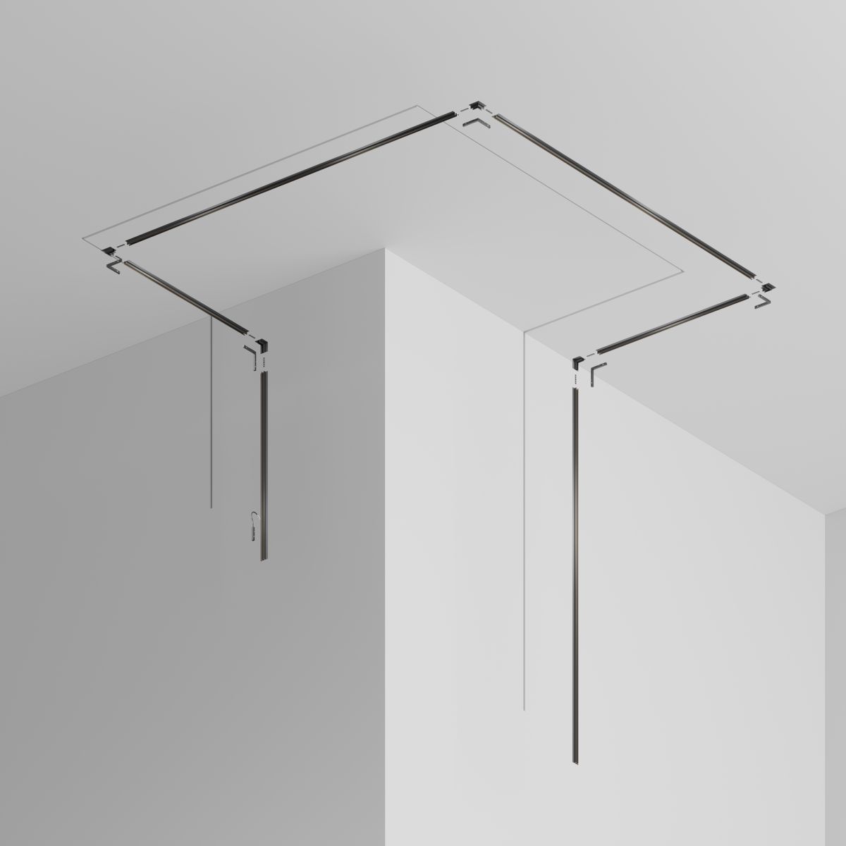 Шинопровод встраиваемый Maytoni Technical Exility X TRX239-423.12B в Санкт-Петербурге