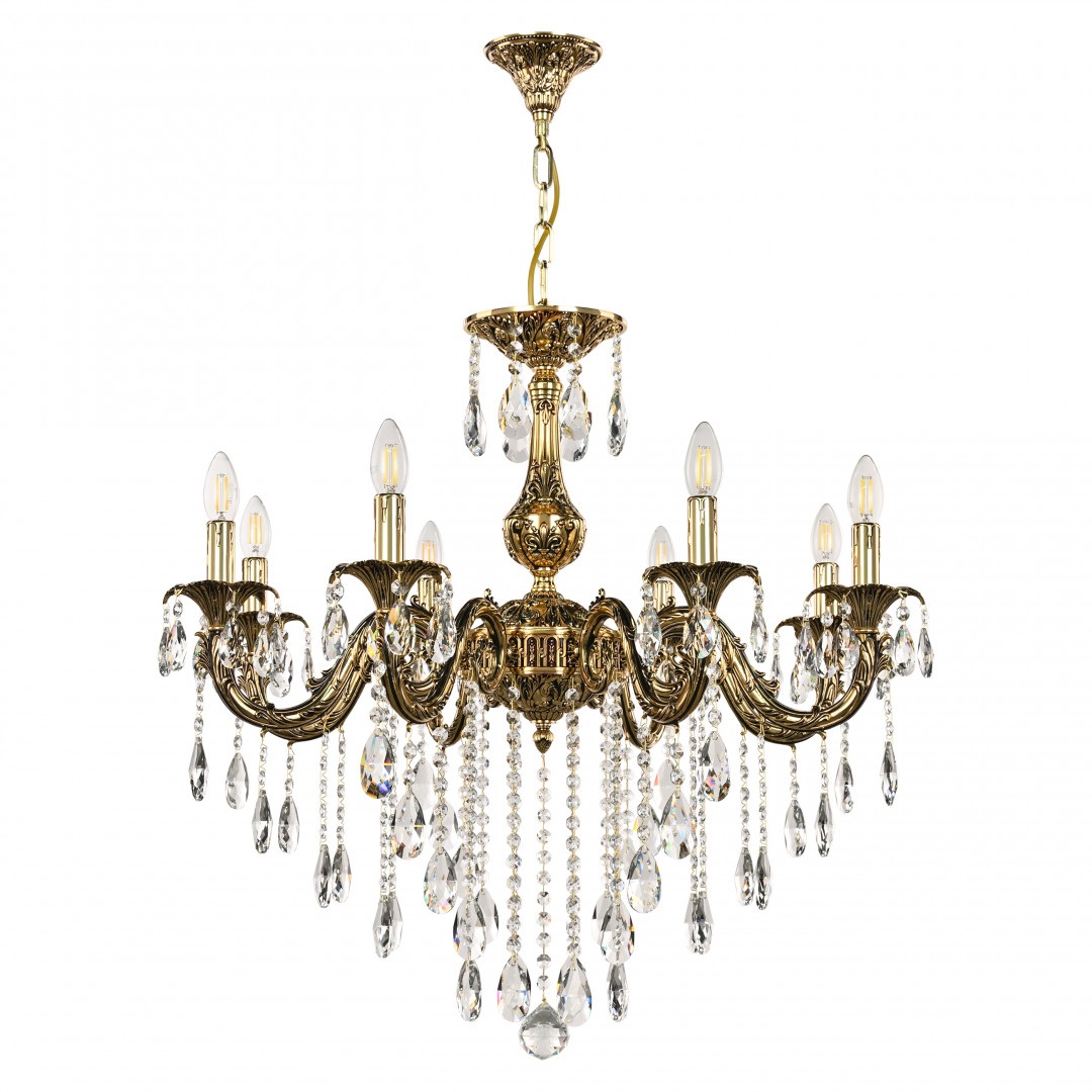 Подвесная люстра Bohemia Ivele Crystal AL79101/8/250 B GB в #REGION_NAME_DECLINE_PP#