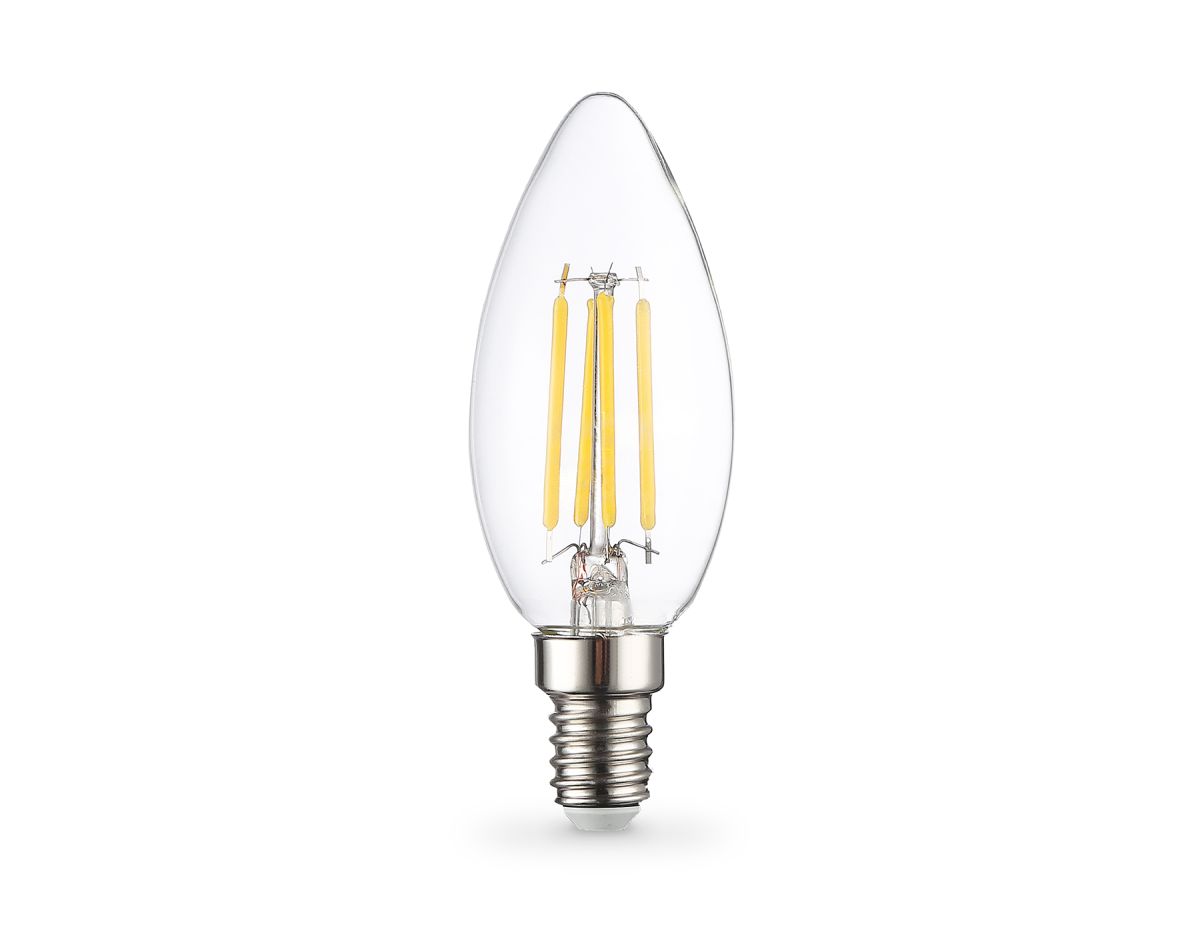 Филаментная светодиодная лампа Ambrella Light Bulbing E14 15W 2700K свеча 351513 в Санкт-Петербурге