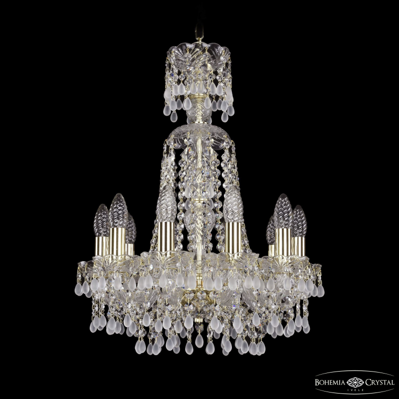 Подвесная люстра Bohemia Ivele Crystal 1410/10/141/XL-58 G V0300 в Санкт-Петербурге