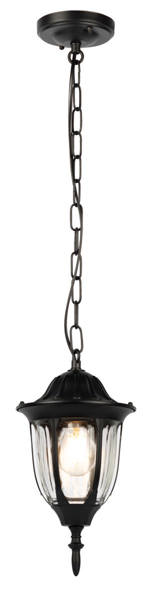 Уличный подвесной светильник ЭРА Галатея GBS-105-BL-0800 230В Е27 IP54 чёрный Б0071486 в Санкт-Петербурге