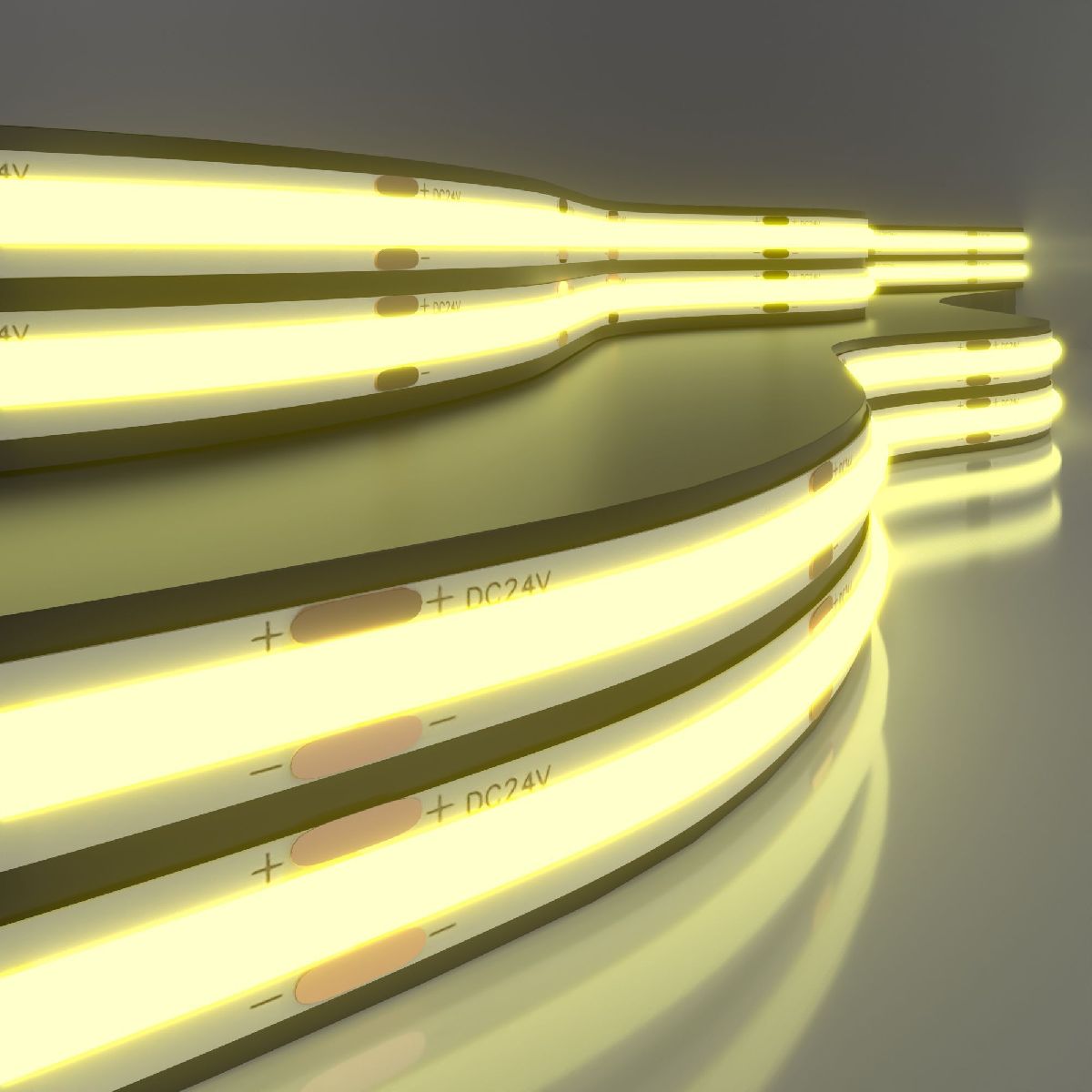 Светодиодная лента Elektrostandard COB 24В 480Led 14Вт/м 3300K 5м IP20 4690389203732 a065580 в Санкт-Петербурге