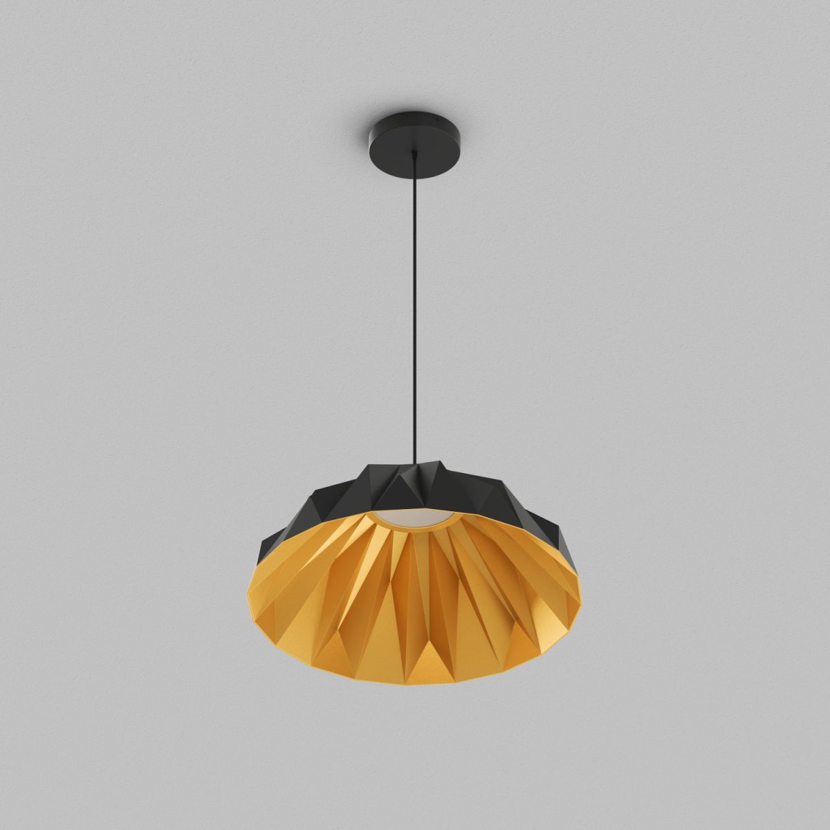 Подвесной светильник Denkirs Origami DK6655-BK+SG в Санкт-Петербурге