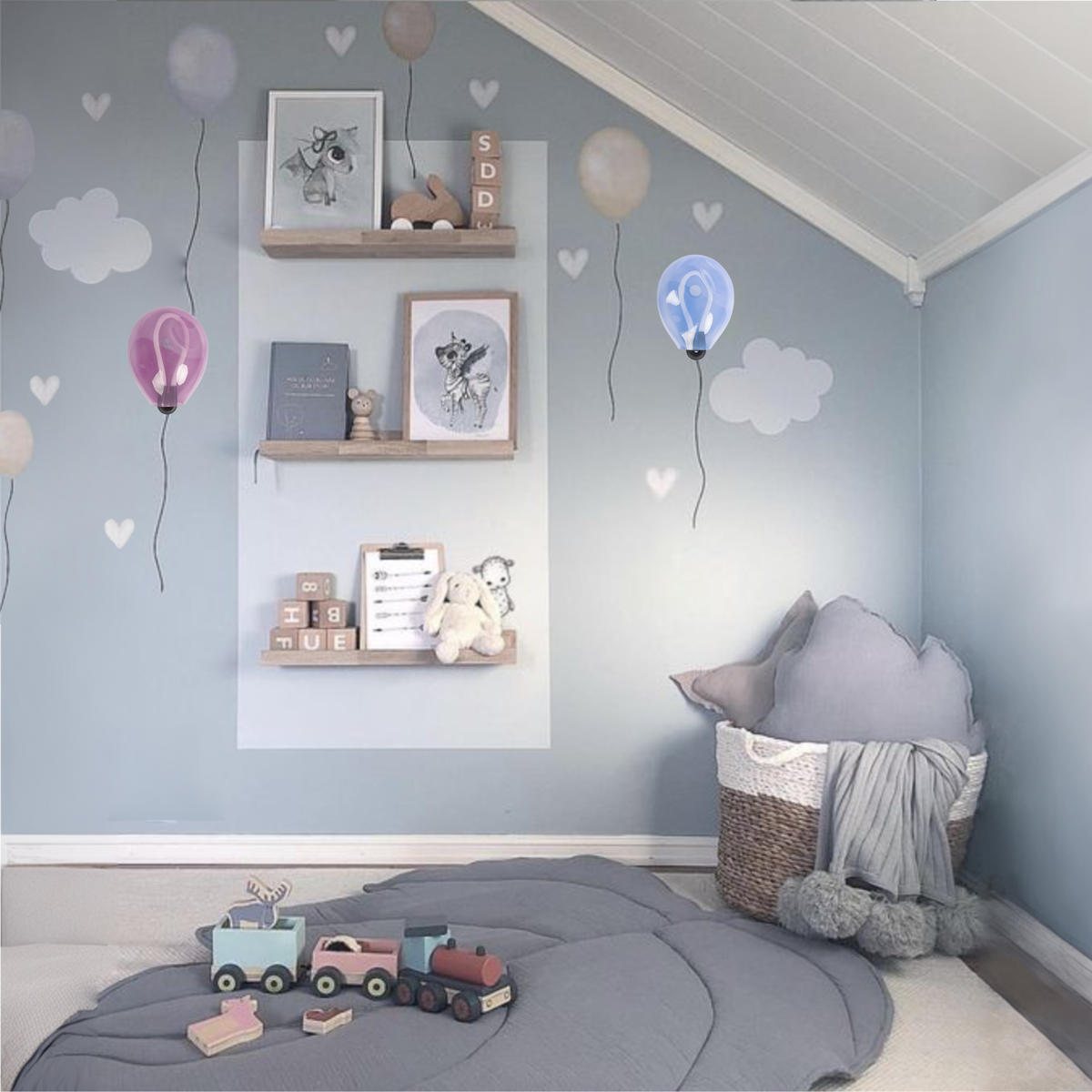 Настенный светильник Loft IT Joy 10291 Blue в #REGION_NAME_DECLINE_PP#