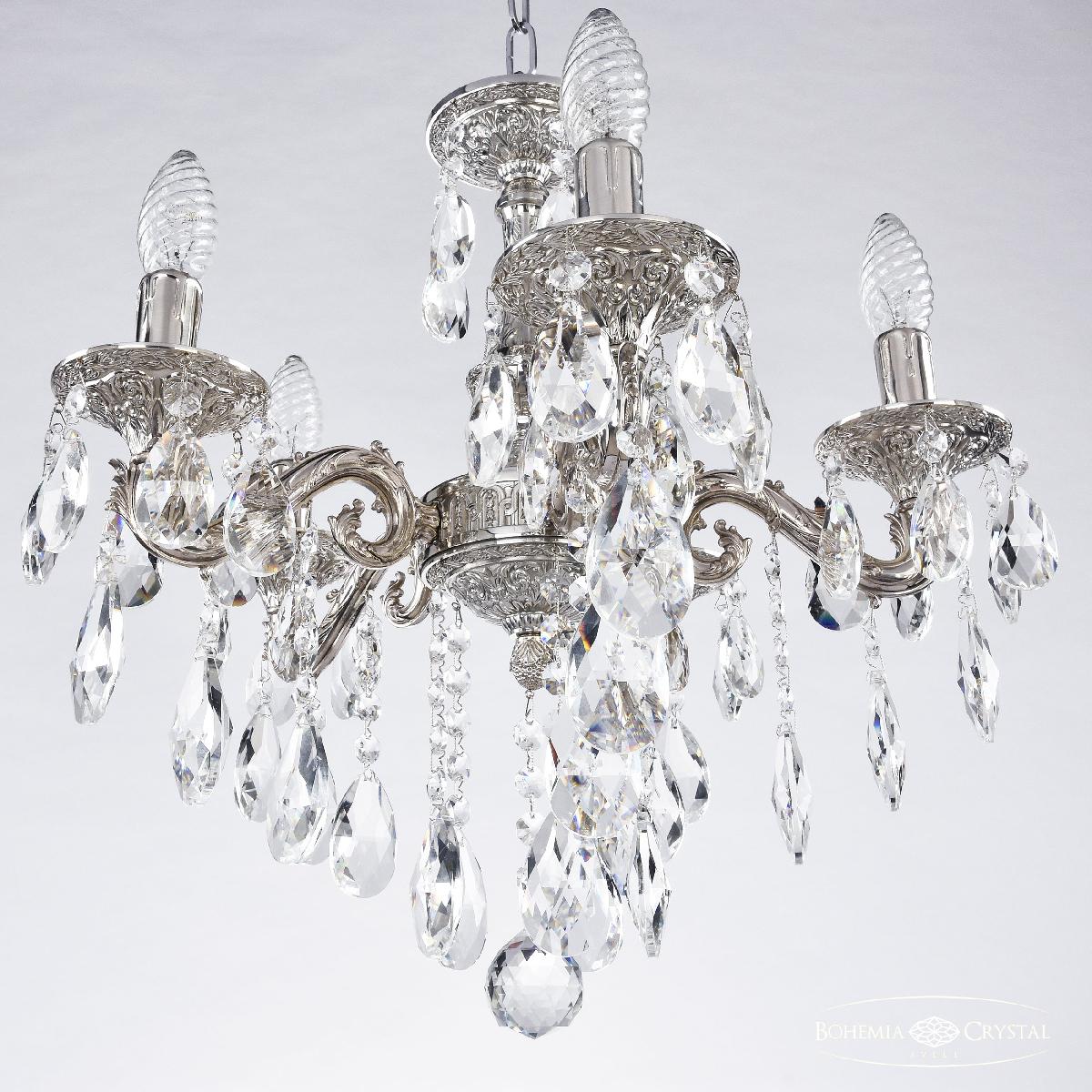 Подвесная люстра Bohemia Ivele Crystal Florence 71102/5/125 B Ni в Санкт-Петербурге