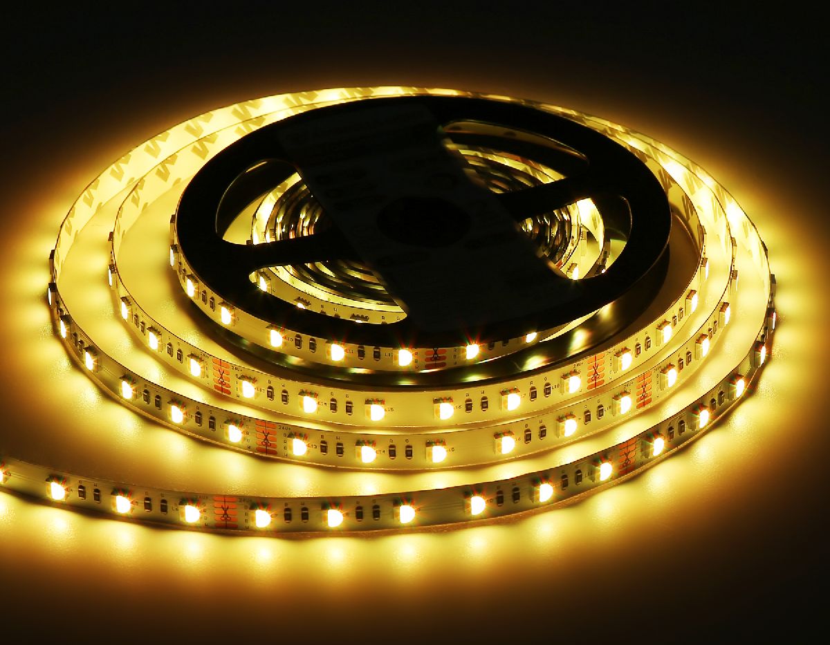 Светодиодная лента Ambrella Light Illumination 24В 5050 10Вт/м RGBW+4500K 5м IP20 GS4402 в Санкт-Петербурге