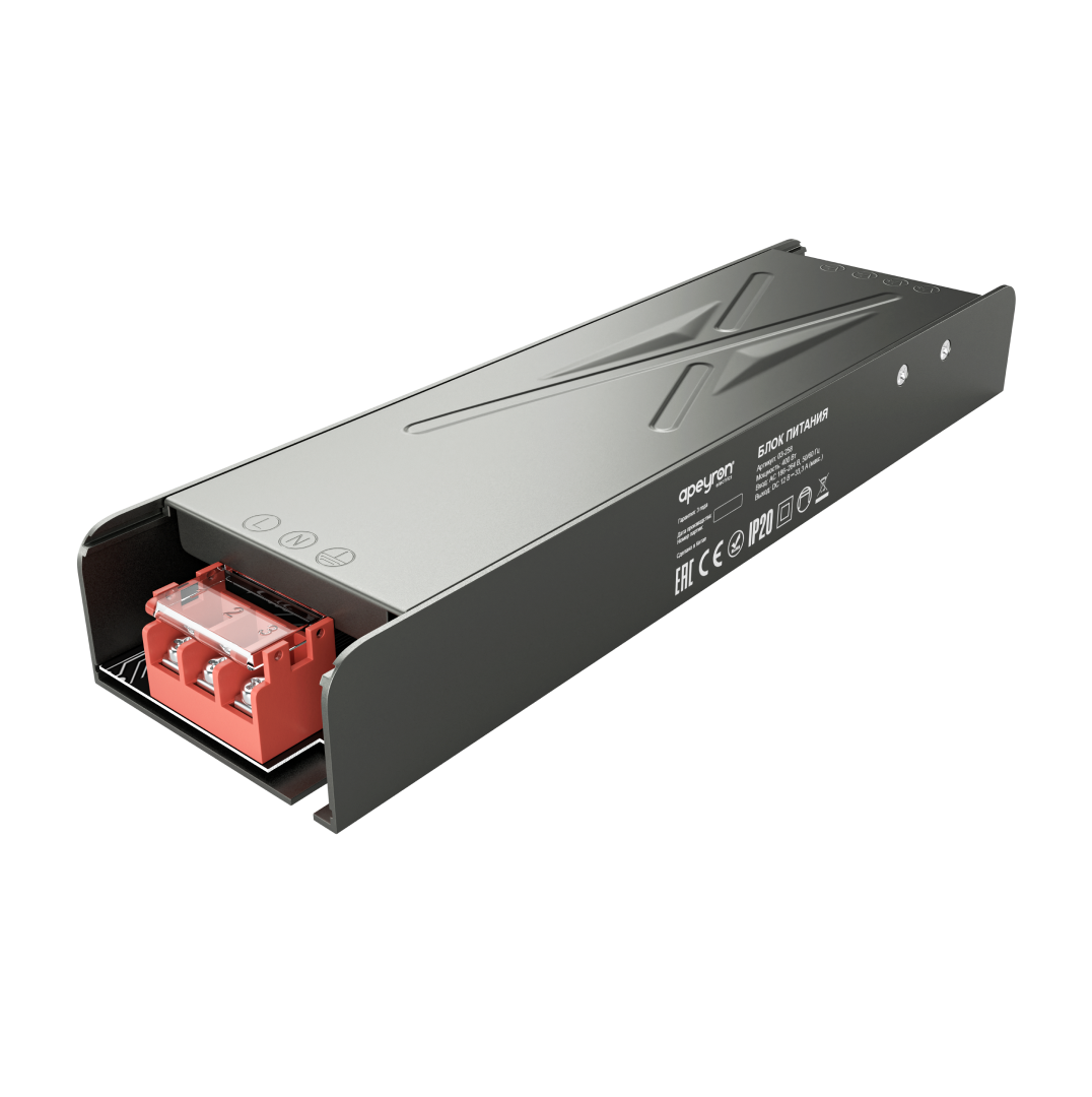 Блок питания Apeyron 12В 400Вт 186-264В 333А IP20 03-258 в Санкт-Петербурге
