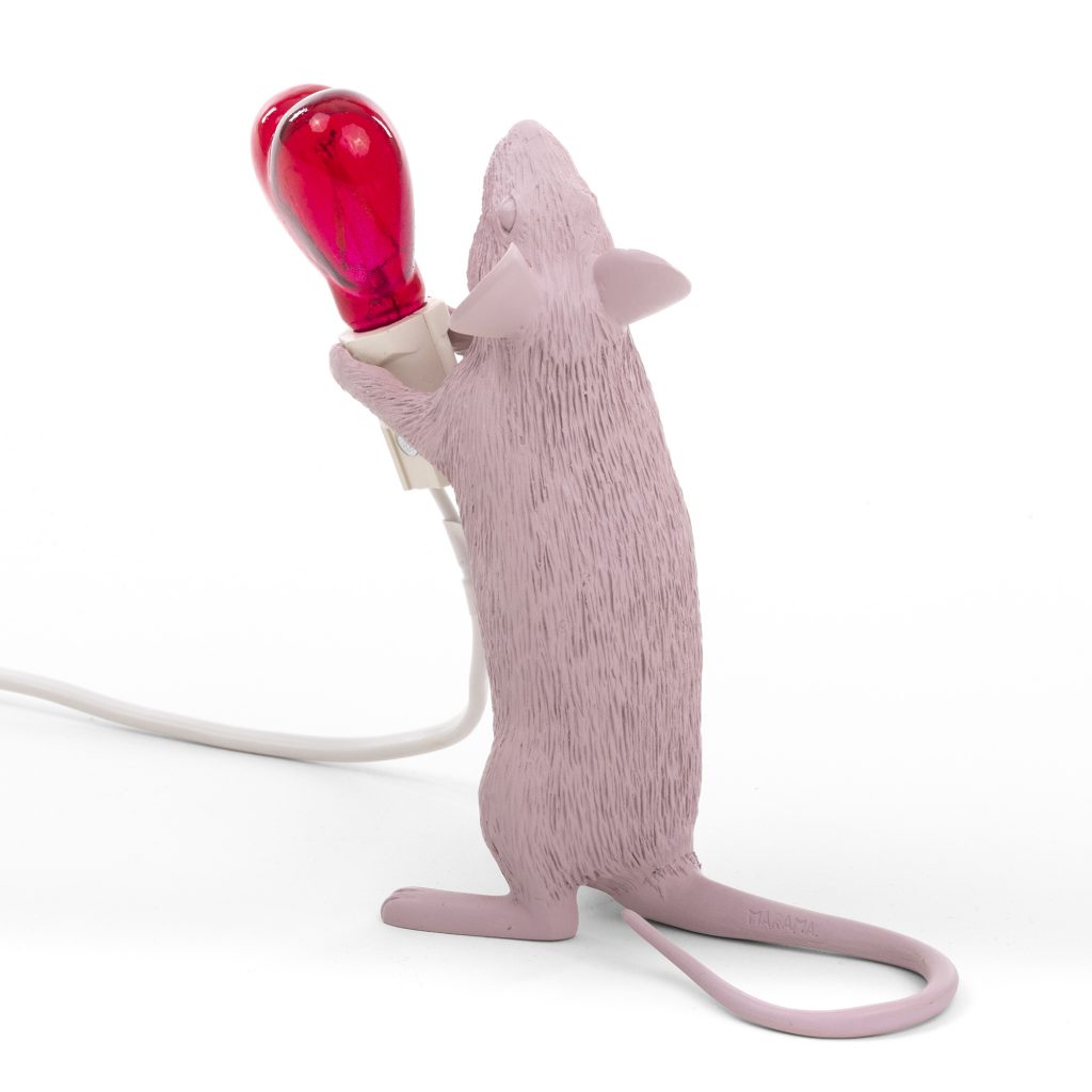 Настольная лампа Seletti Mouse Lamp 15220SV в #REGION_NAME_DECLINE_PP#