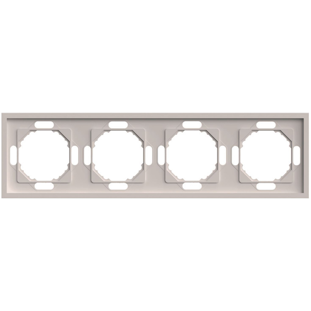 Рамка 4-местная Stekker Эмили PFR00-5004-08 кашемир soft touch 49913 в Санкт-Петербурге
