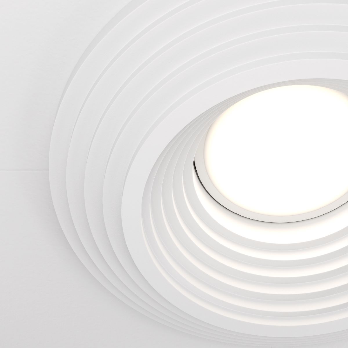 Встраиваемый светильник Maytoni Gyps Modern DL004-1-01-W-1 в #REGION_NAME_DECLINE_PP#