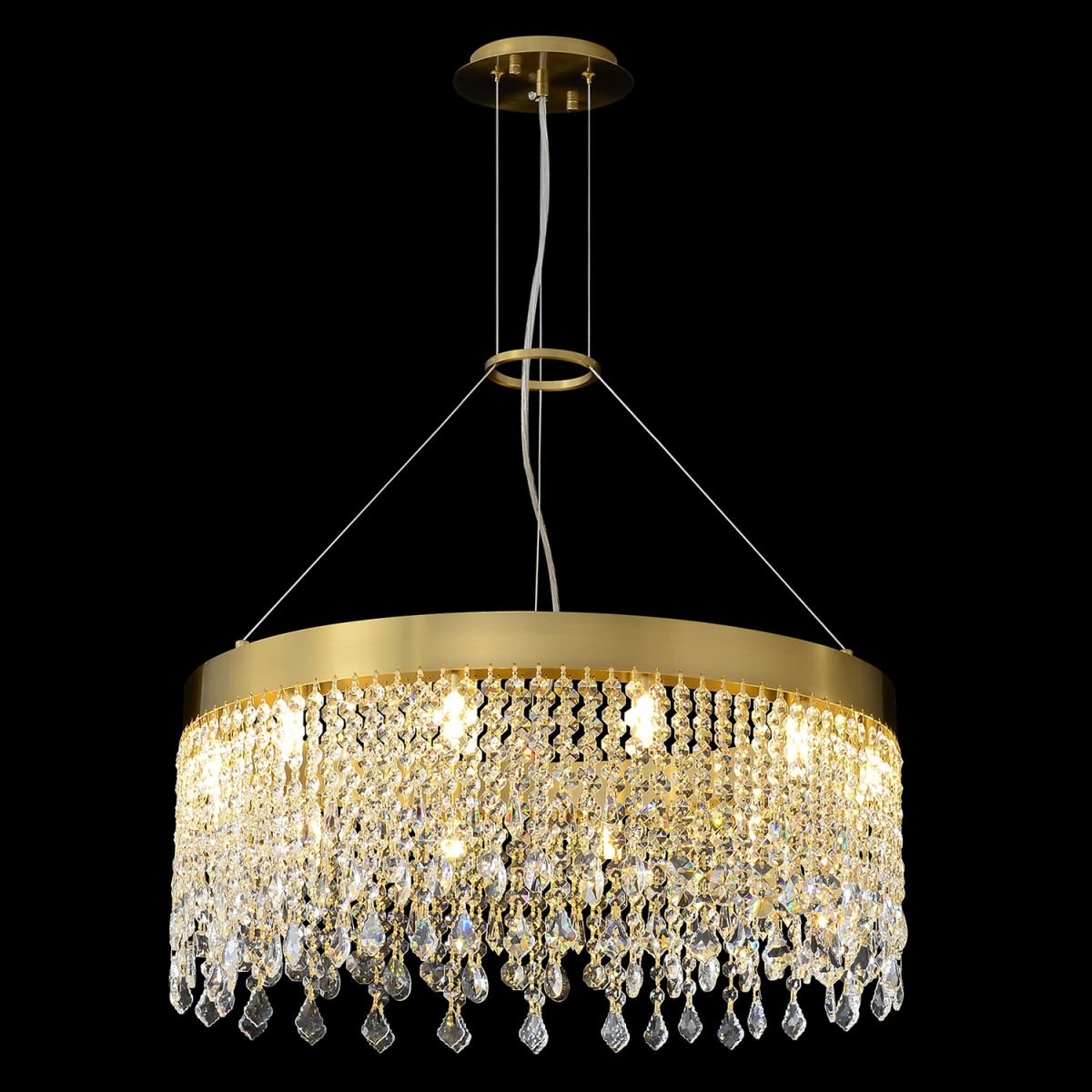 Подвесная люстра Crystal Lux AQUA SP12 в Санкт-Петербурге