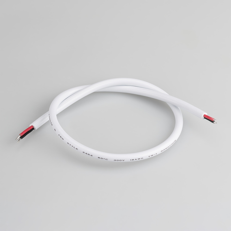 Провод питания Arlight ARL-Moonlight-18AWG-2W-D6-CU-500 White 025559 в Санкт-Петербурге
