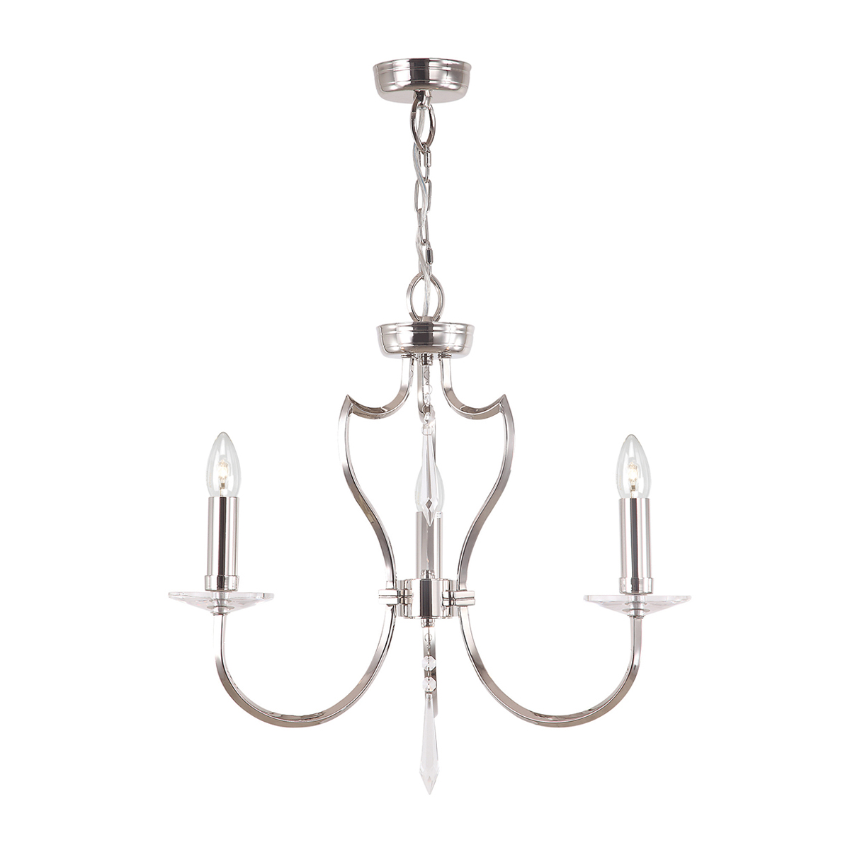 Подвесная люстра Elstead Lighting Pimlico PM3-PN в #REGION_NAME_DECLINE_PP#