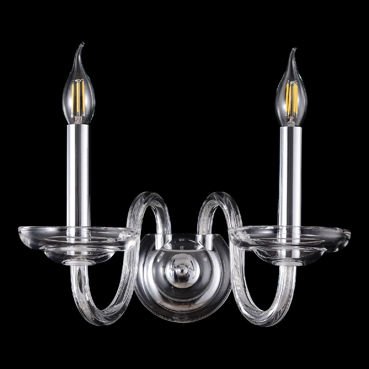 Бра Crystal Lux ARABESQUE AP2 CHROME в #REGION_NAME_DECLINE_PP#