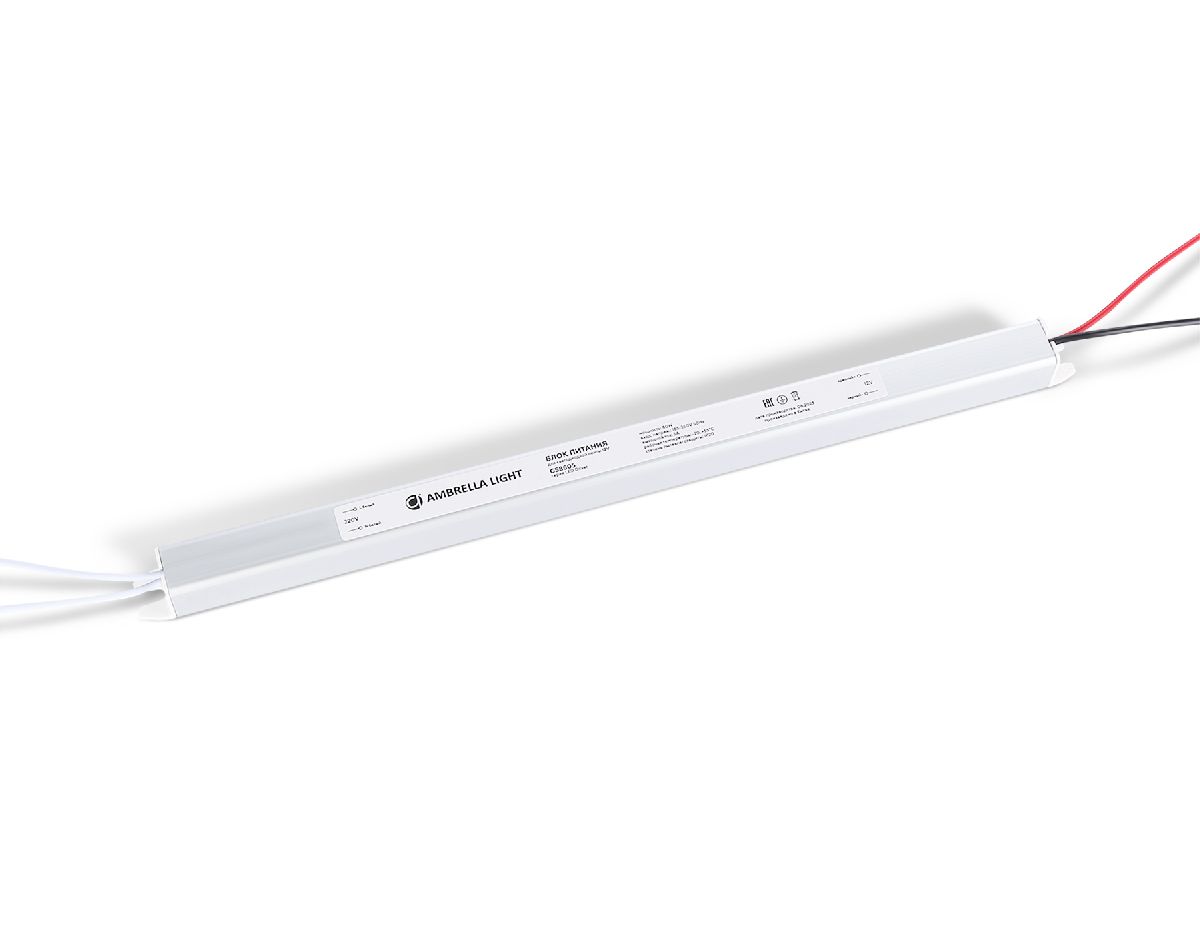 Блок питания Ambrella Light LED Driver 12V 60Вт AC185-260 5A IP20 GS8605 в Санкт-Петербурге