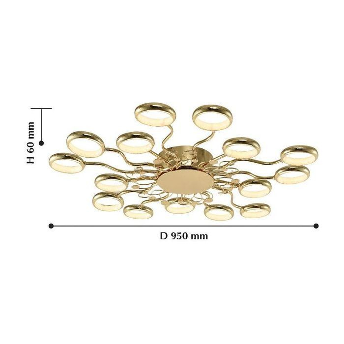Потолочная светодиодная люстра Favourite Dominium 2321-15C в Санкт-Петербурге