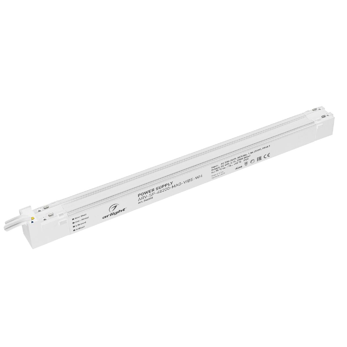 Блок питания Arlight ARV-SP-48200-MAG-VIBE-WH (48V, 4.1A, 200W) 044203 в Санкт-Петербурге