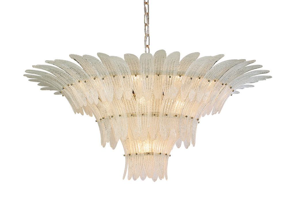 Подвесная люстра Newport Victoria 8812/C new gold white М0070427 в Санкт-Петербурге