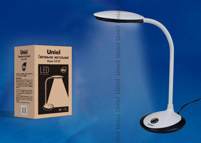 Настольная лампа (UL-00000416) Uniel TLD-527 Black/LED/400Lm/4500K в Санкт-Петербурге