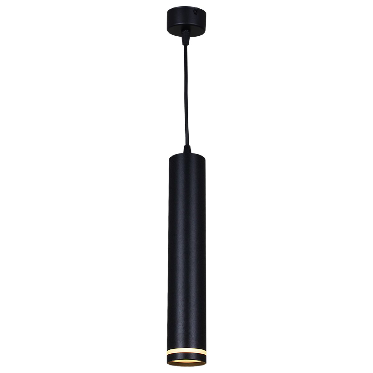 Подвесной светильник Reluce 16001-0.9-001LD 300mm GU10 BK в #REGION_NAME_DECLINE_PP#