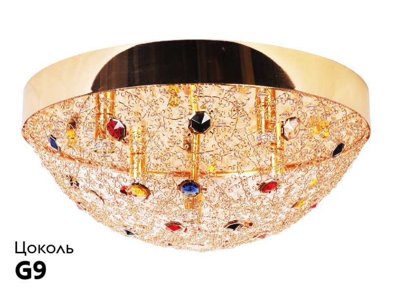 Потолочная люстра Abrasax HYX10179-5GO в Санкт-Петербурге