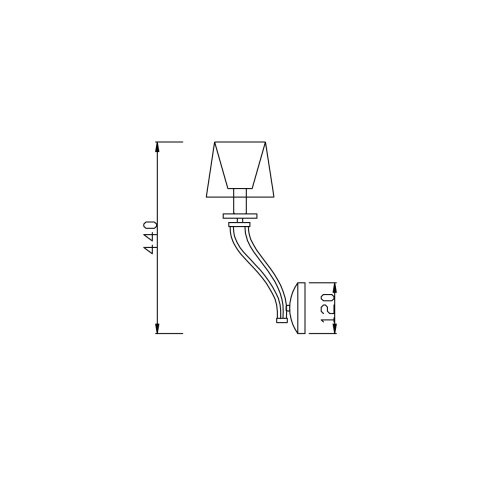 Бра Vele Luce Olimpia VL1764W01 в Санкт-Петербурге