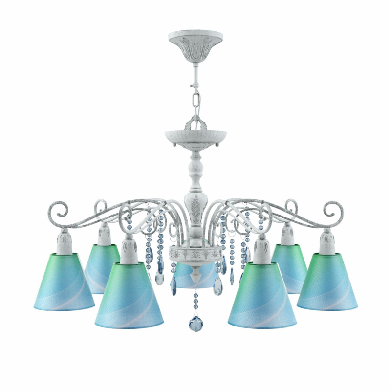 Подвесная люстра Lamp4you Provence E4-07-G-LMP-O-18-CRL-E4-07-GB-DN в Санкт-Петербурге