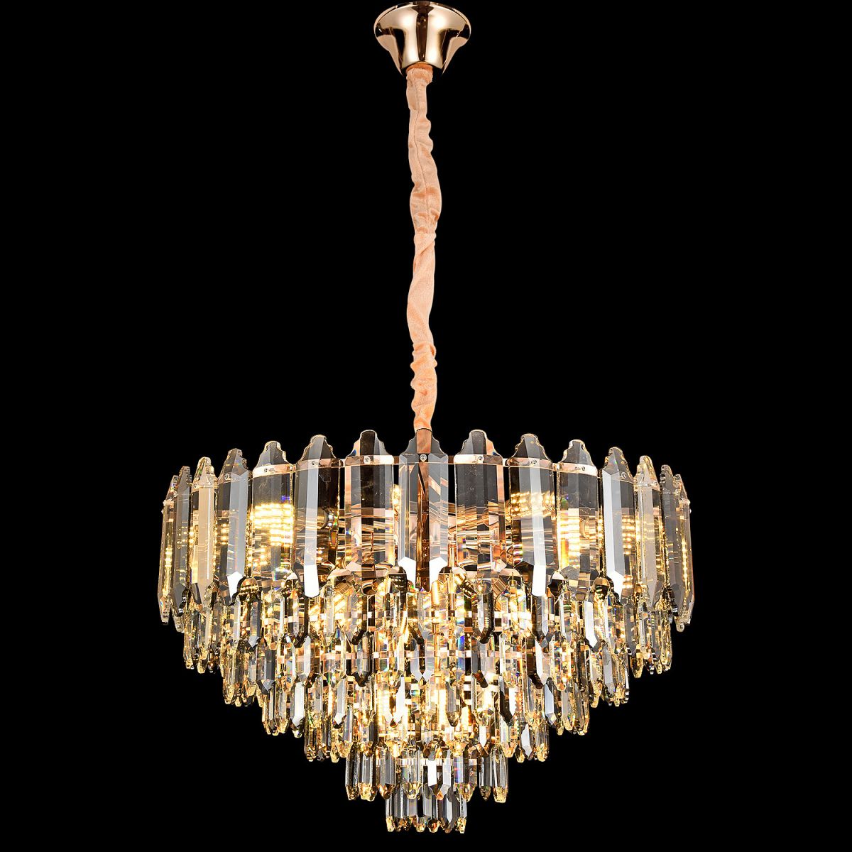 Подвесная люстра ILLUMICO IL5102-12PDI-39 SGD в Санкт-Петербурге