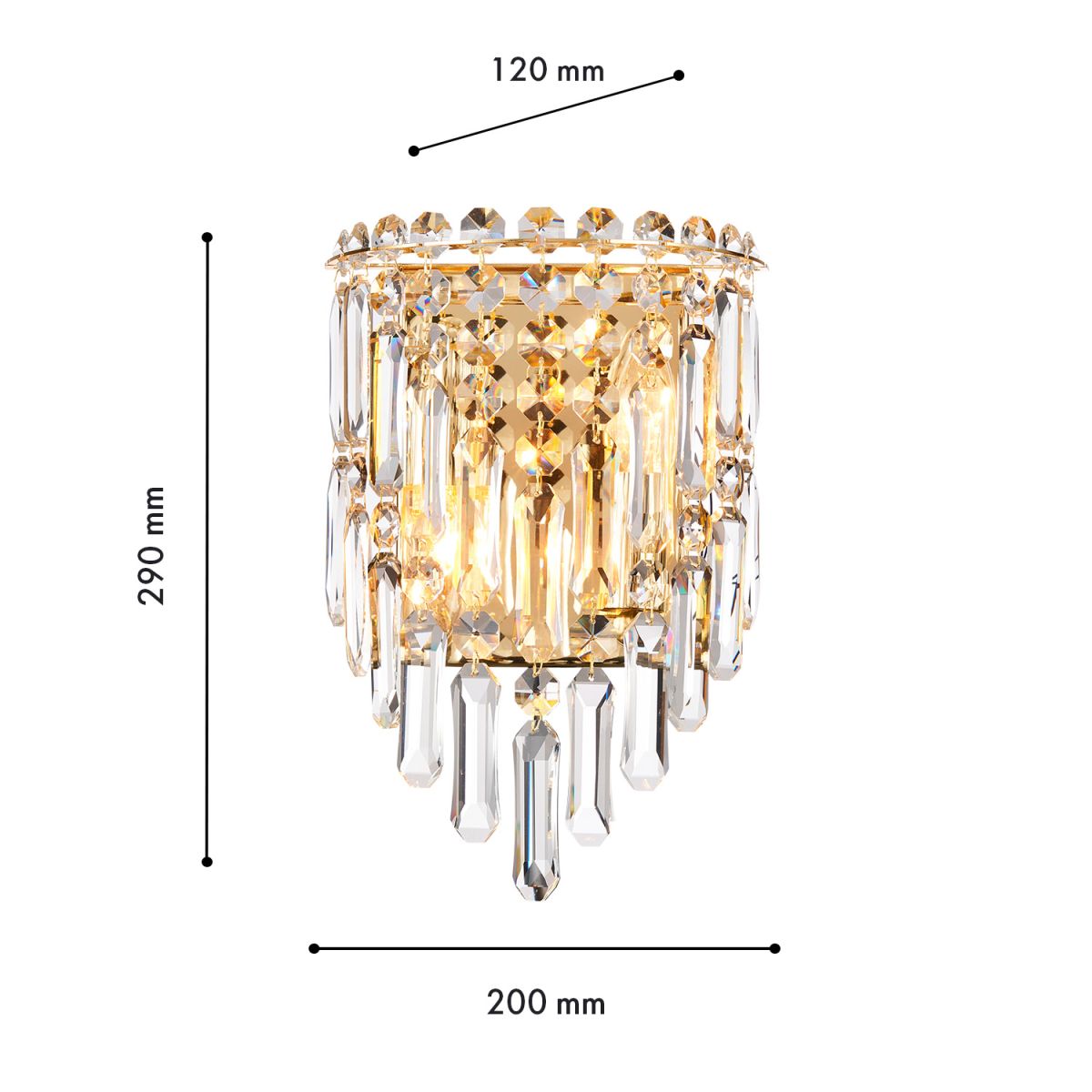 Настенный светильник Favourite Diadem 4724-2W в Санкт-Петербурге