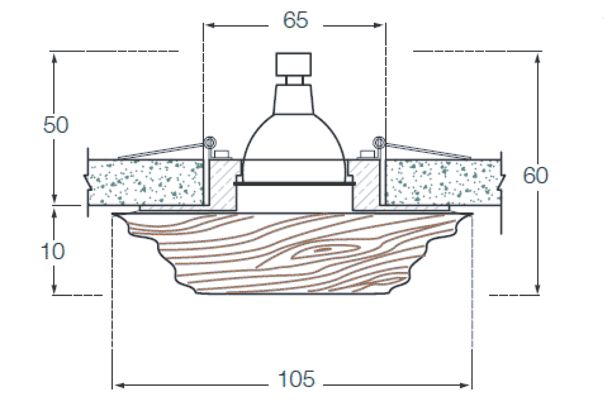 Накладка Donolux Downlight DL-002B-4 в Санкт-Петербурге