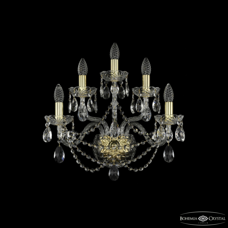 Бра Bohemia Ivele Crystal 1406B/2+2+1/195/XL G в Санкт-Петербурге