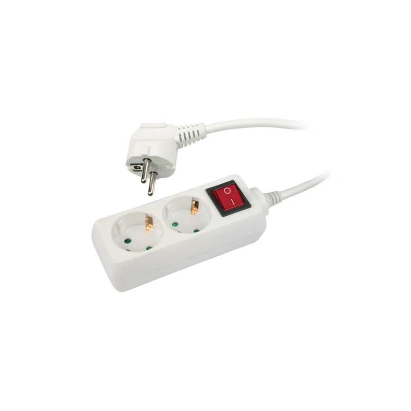 Удлинитель (02912) 2гн х 1,5м с/з Uniel Standard S-GCD2-1,5B в Санкт-Петербурге