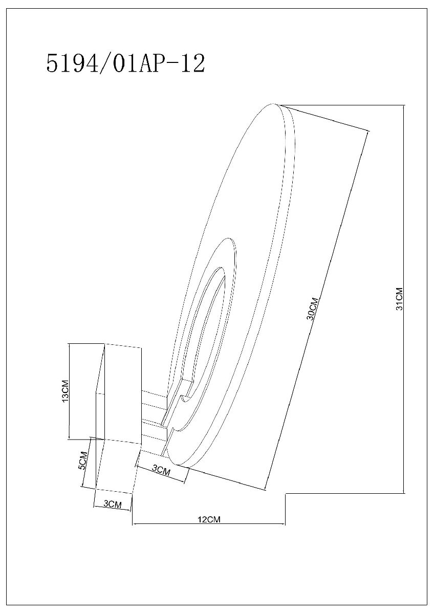 Бра Divinare Bilancia 5194/01 AP-12 в Санкт-Петербурге