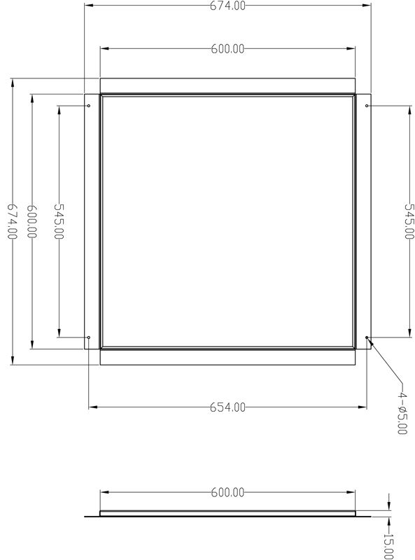 Рамка Deko-Light Frame for plaster 930231 в Санкт-Петербурге