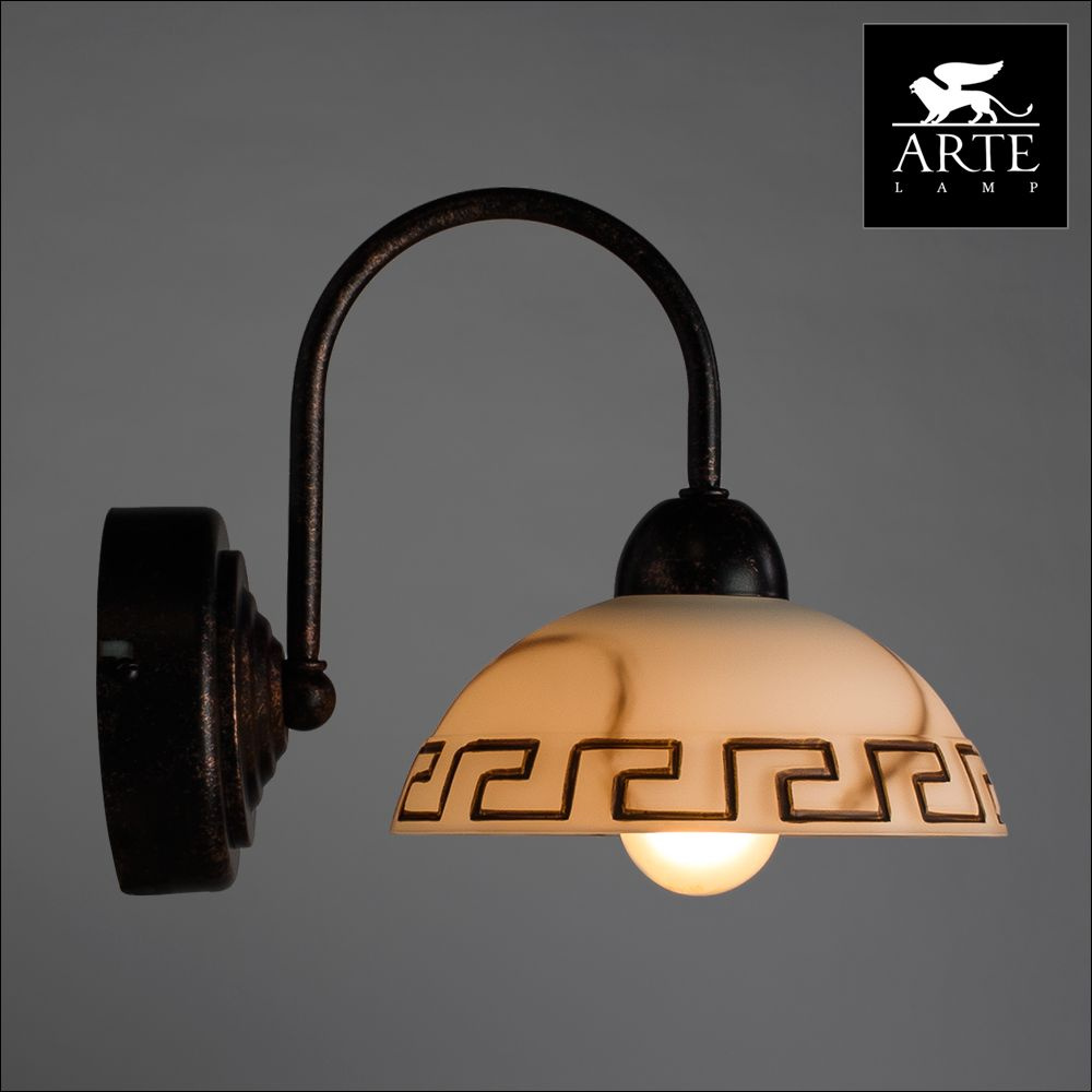 Бра Arte Lamp Rustica A6884AP-1BR в Санкт-Петербурге