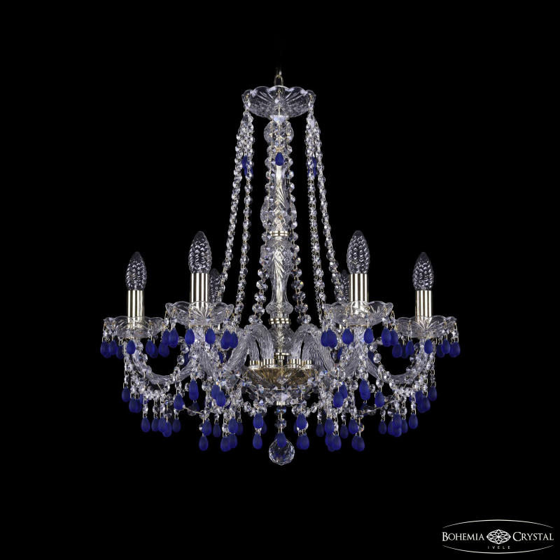 Подвесная люстра Bohemia Ivele Crystal 1410/6/195/h-60 G V3001 в Санкт-Петербурге