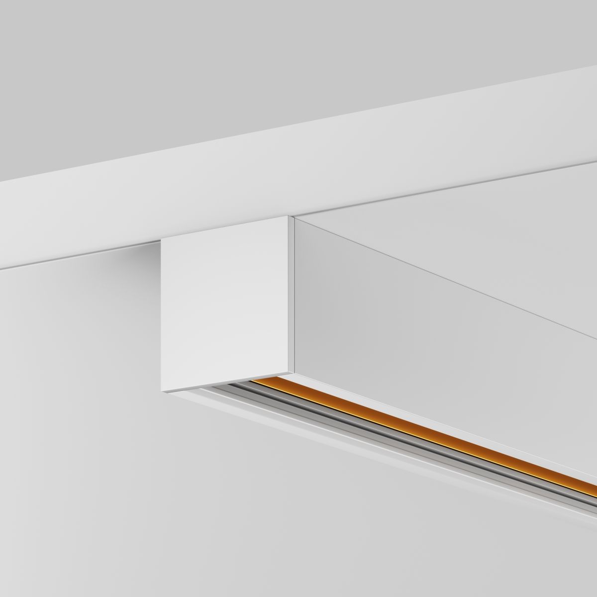 Шинопровод низкопрофильный накладной Maytoni Magnetic track system Exility TRXMN034-412W в Санкт-Петербурге