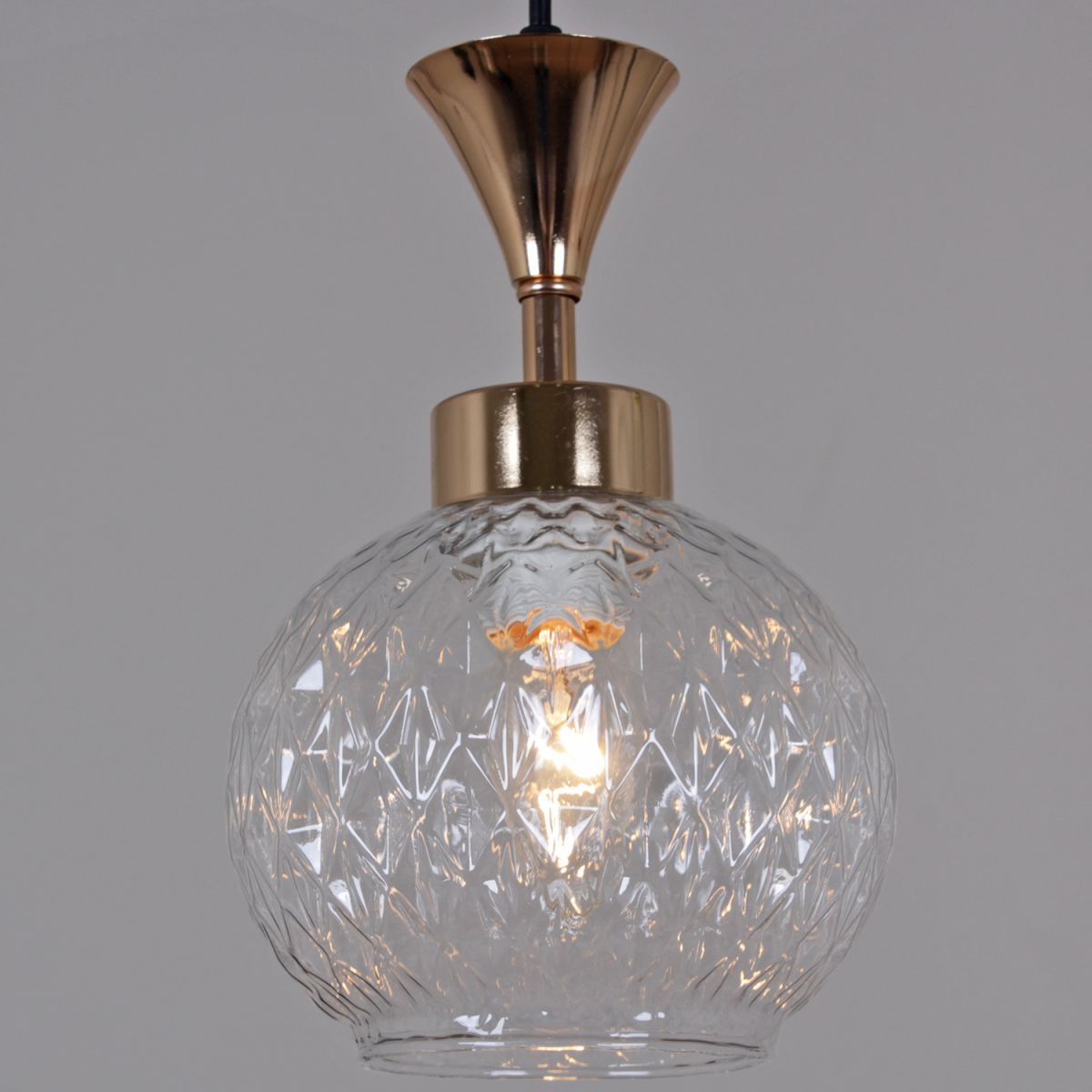 Подвесной светильник Reluce 10080-0.9-01 BK+FG в #REGION_NAME_DECLINE_PP#