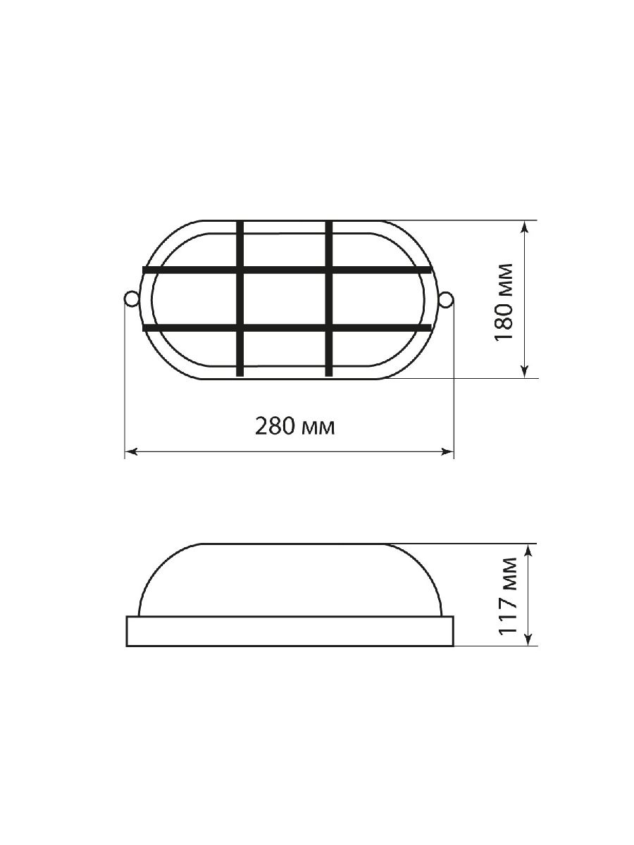 Настенно-потолочный светильник TDM Electric НПБ1202 SQ0303-0039 в Санкт-Петербурге