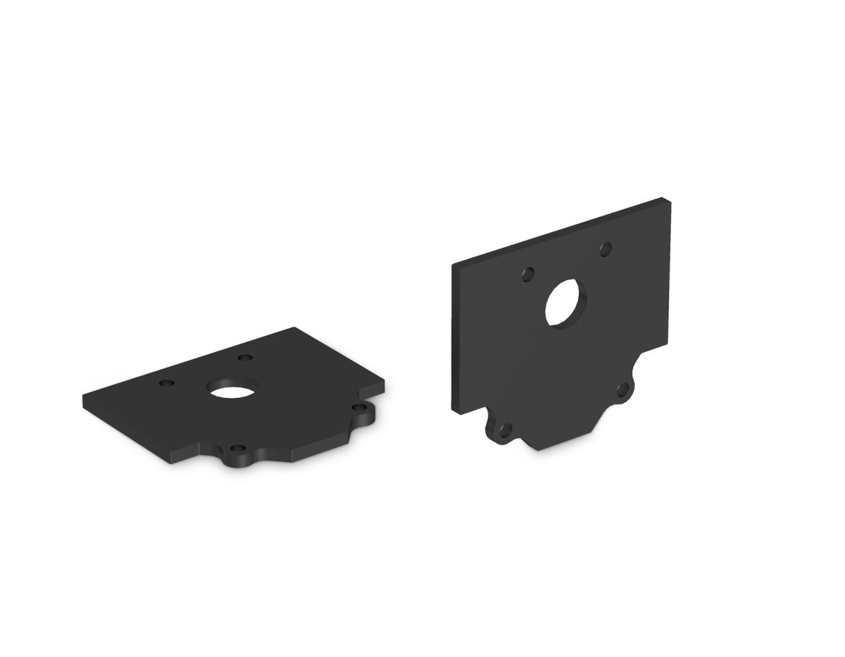 Заглушка для магнитного шинопровода в натяжной потолок 2шт Ambrella Light Track System GL1990 в #REGION_NAME_DECLINE_PP#