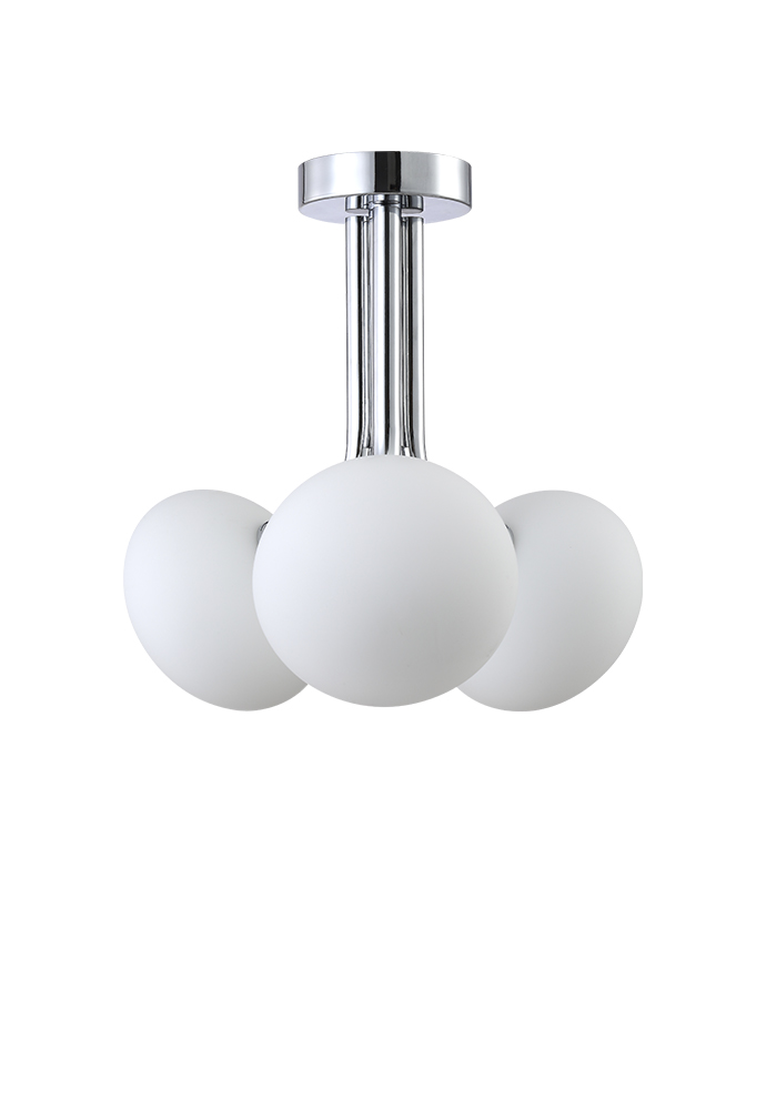 Подвесной светильник Crystal Lux ALICIA SP3 CHROME/WHITE в Санкт-Петербурге