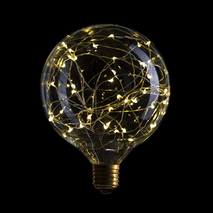 Лампа светодиодная филаментная Sun Lumen E27 1,5W 2600K прозрачная 057-042 в Санкт-Петербурге