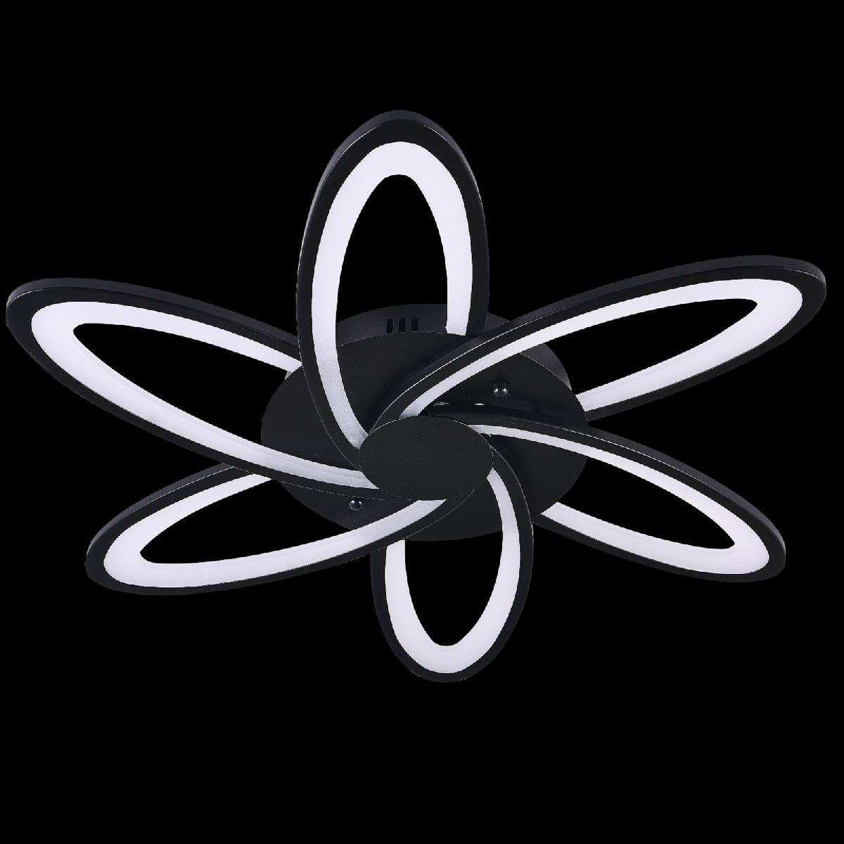 Потолочная люстра Natali Kovaltseva HIGH-TECH LED LAMPS 82008 BLACK в Санкт-Петербурге