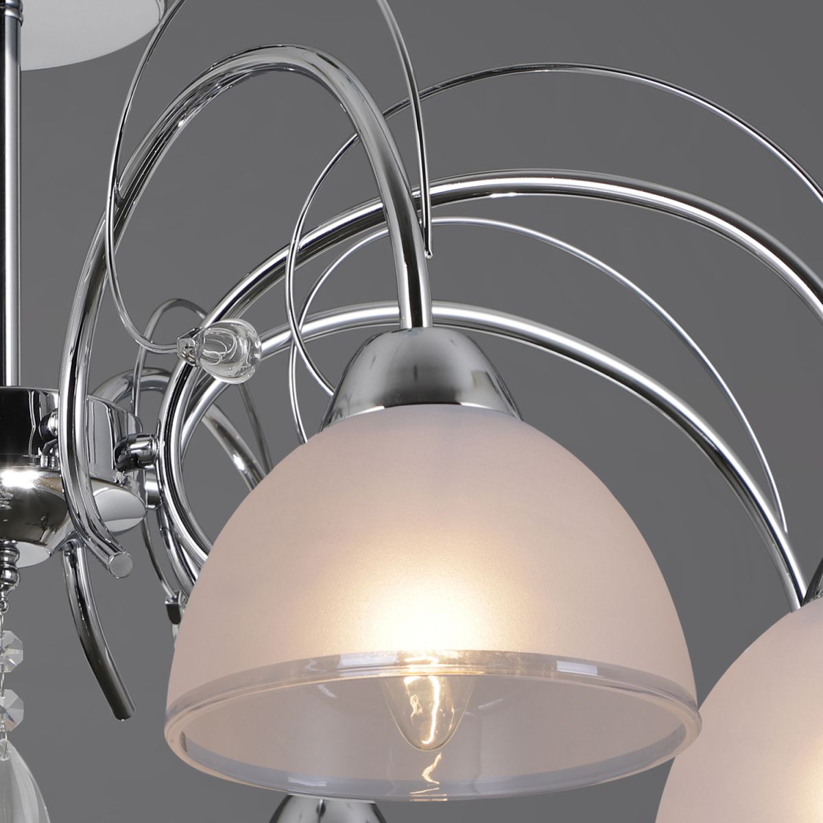 Люстра на штанге ILLUMICO ILLUMICO IL0495-8CSQ-25CH ELITE в Санкт-Петербурге