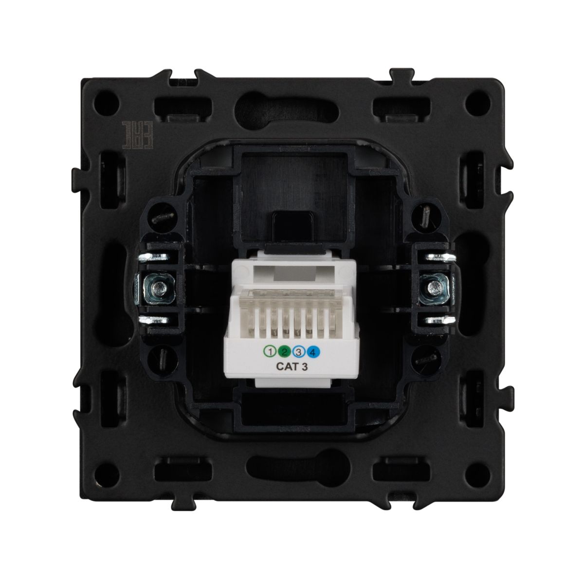 Механизм телефонной розетки Arlight SCT-NOBE-MTL1-SFPL-GR (RJ-11, 4C) (Серый базальт) 054303 в Санкт-Петербурге