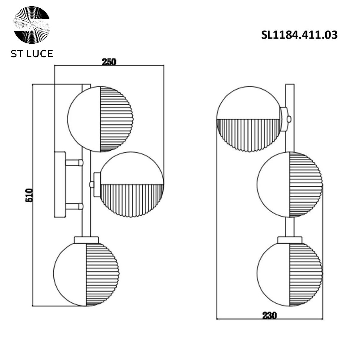 Бра ST Luce Todo SL1184.411.03 в Санкт-Петербурге