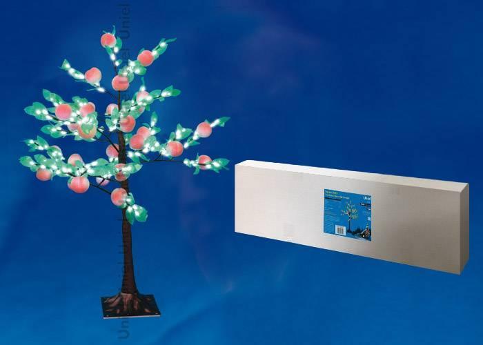 Светодиодное дерево 60х60х95см (UL-00001408) Uniel ULD-T6095-240/SBA White IP20 PEACH в Санкт-Петербурге