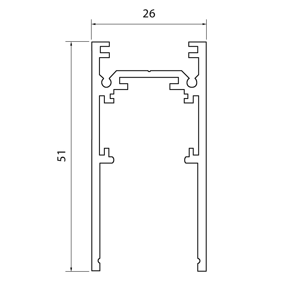 Шинопровод магнитный накладной ST Luce Skyline 48 ST1003.439.00 в Санкт-Петербурге